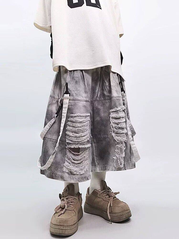 Shorts déchirés pour hommes st - Street Fashion Hip Hop avis et prix