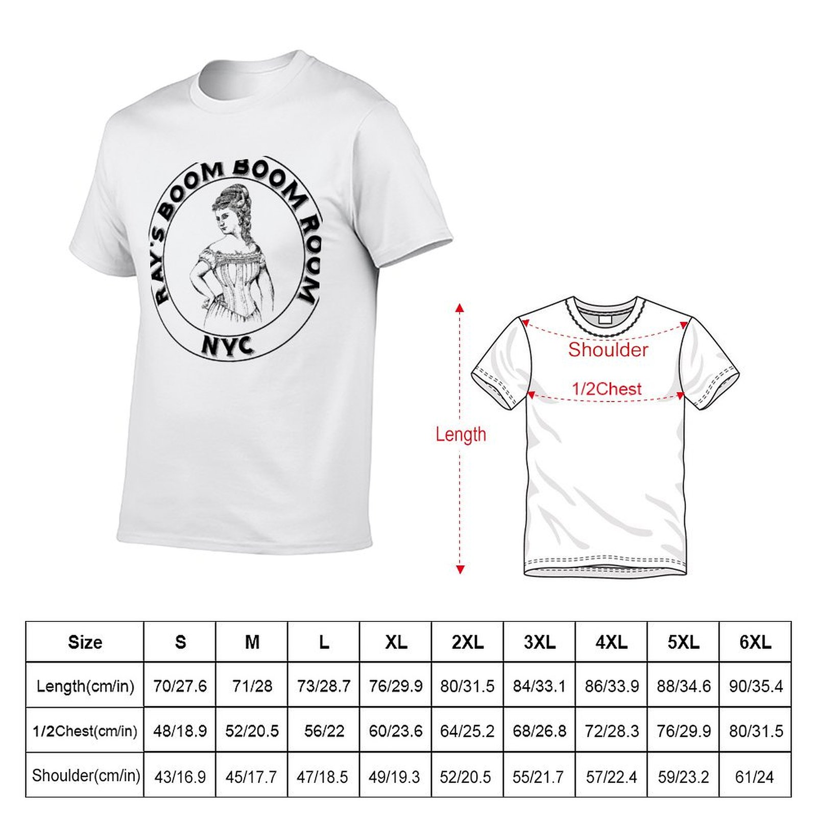 T-shirt Ray's Boom Boom Room N - Street Fashion Nyc avis et prix